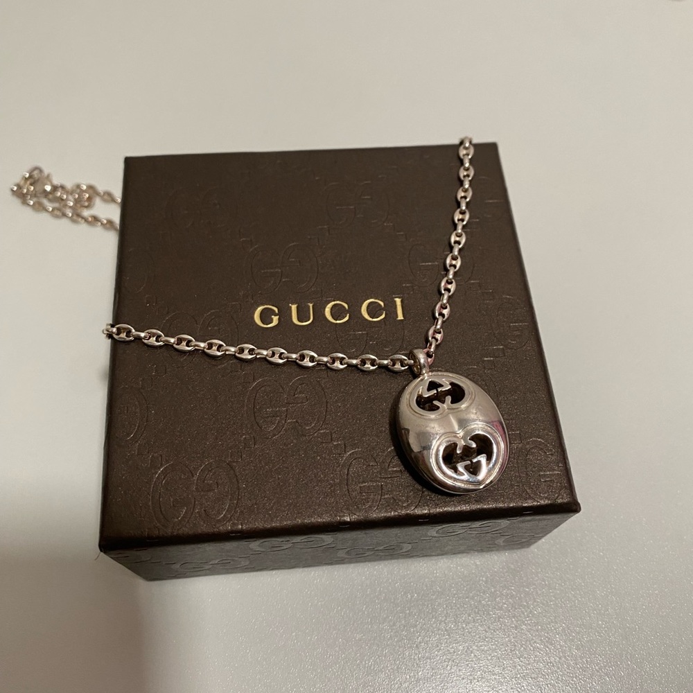 Gucci Double Heart Necklace